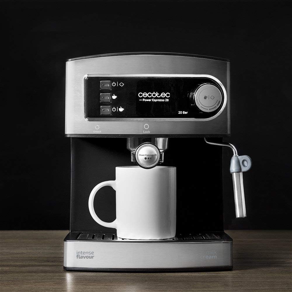 Machine à espresso Cecotec 20 bars de pression