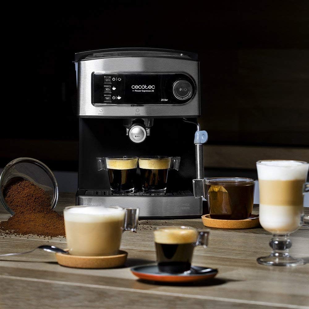 Machine à espresso Cecotec 20 bars de pression