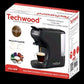 Machine à café TECHWOOD MULTI CAPS compatible avec les capsules Dolce gusto et Nespresso
