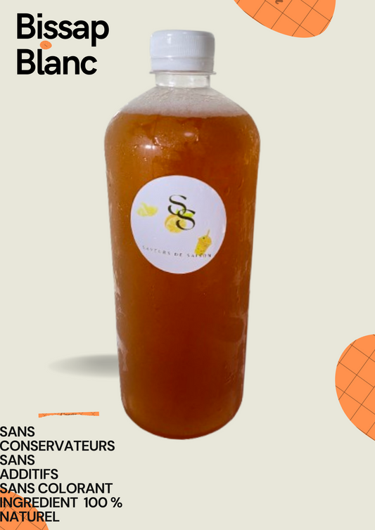jus Bissap  Blanc 1litre