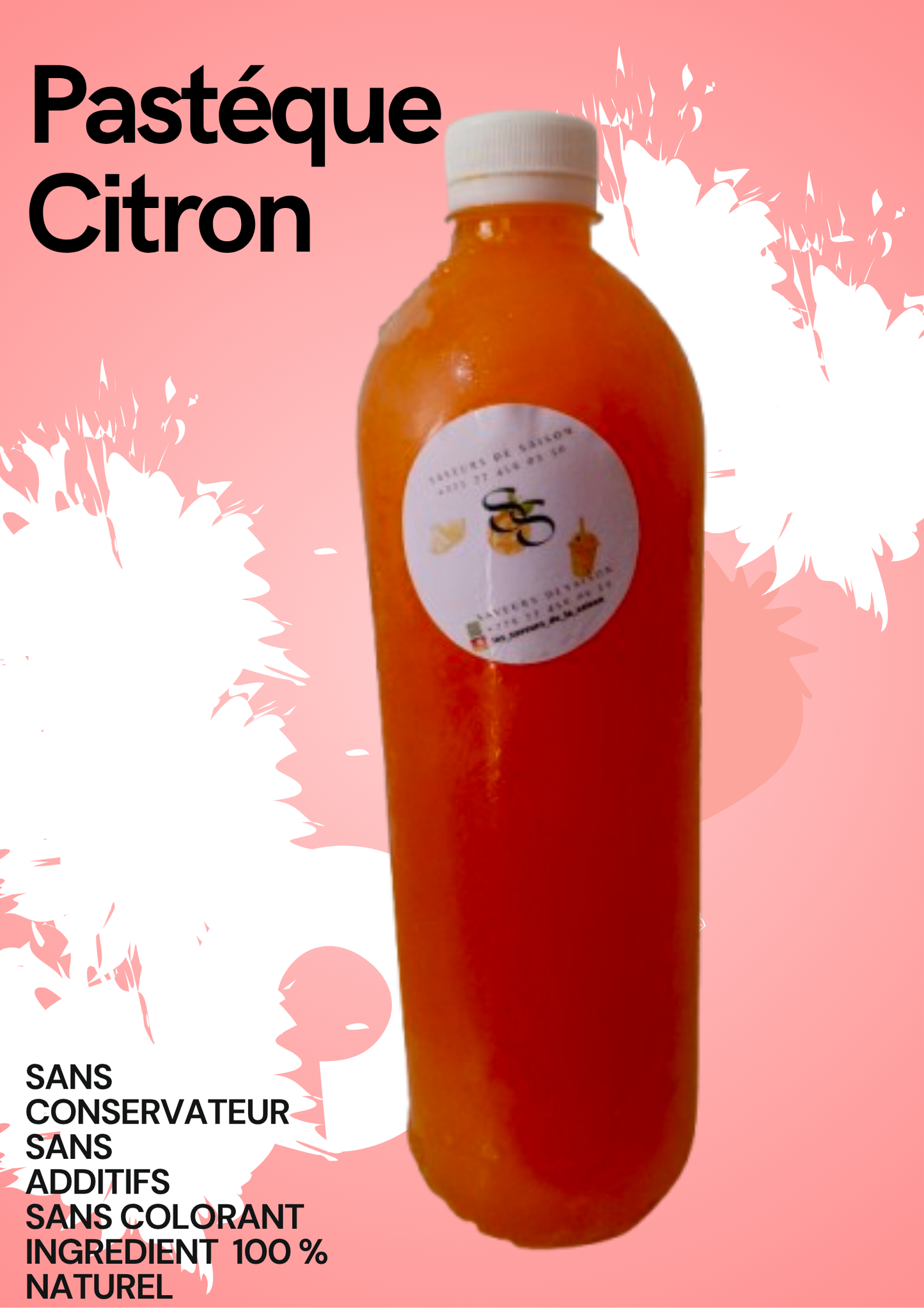 jus de Pastèque citron 1 Litre
