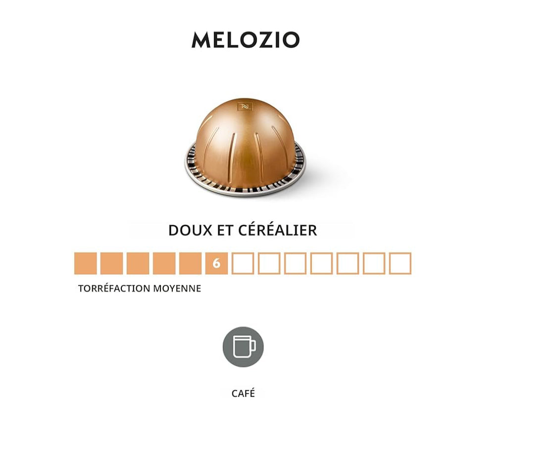 Vertuo
Mug (150 ml)

Melozio