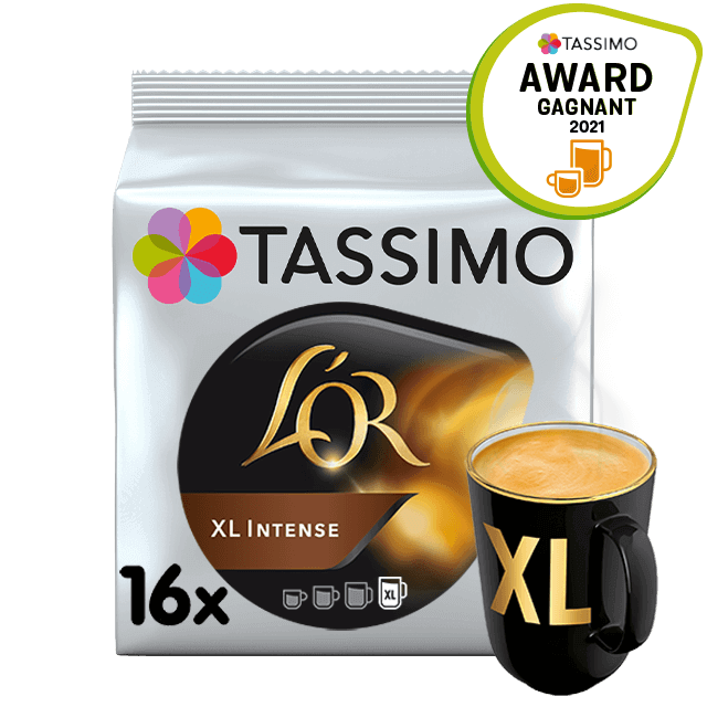 L' or XL intense  16 Capsules Tassimo